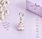 MoonBud Cute Kids Silver Pendant