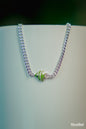 Lime Splash Fish Necklace for Kids